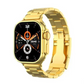 Smartwatch Ultra 9 Mini Gold 24k Dourado Versão Gold Série 9 41mm- Dourada