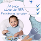 Kit Introdução Alimentar Bebê Utensílios em Silicone Premium 8 Pçs BBL-54 -Azul Escuro